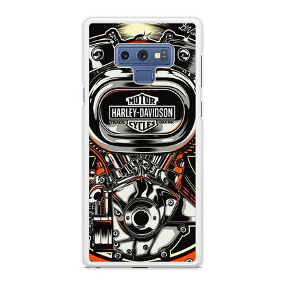 Harley Davidson Top Engine Samsung Galaxy Note 9 Case-Oxvistore