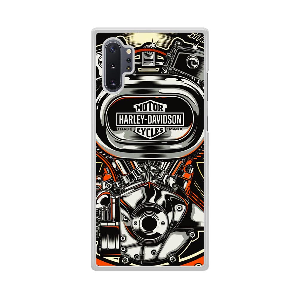 Harley Davidson Top Engine Samsung Galaxy Note 10 Plus Case-Oxvistore