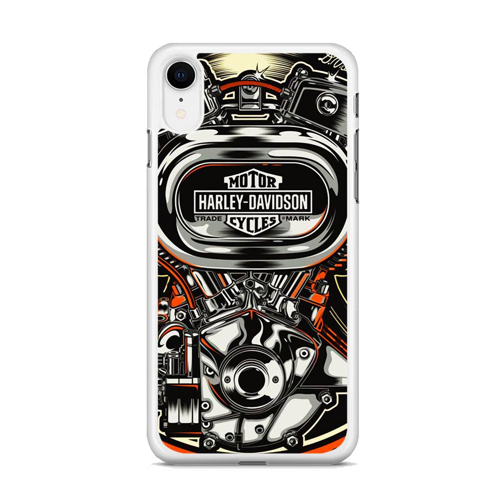 Harley Davidson Top Engine iPhone XR Case-Oxvistore