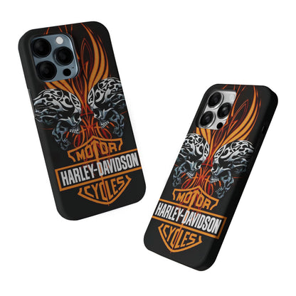 Harley Davidson Two Skull 2 in 1 Tough Phone Case