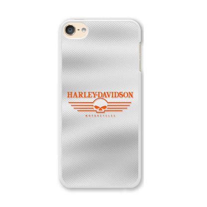 Harley Davidson White Metal iPod Touch 6 Case-Oxvistore