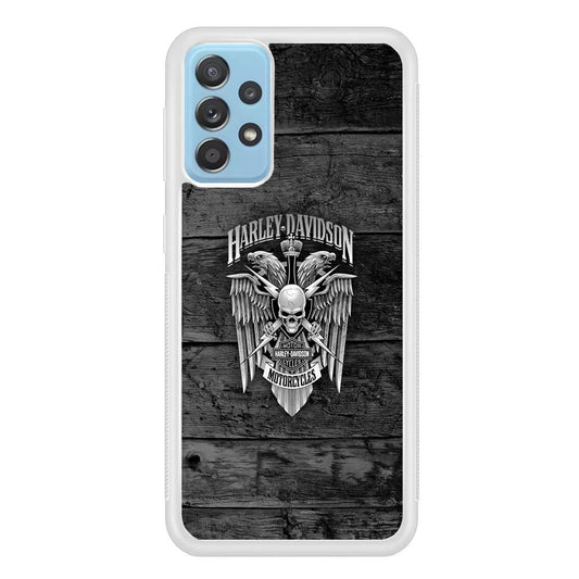 Harley Davidson Wooden B&W Samsung Galaxy A52 Case-Oxvistore