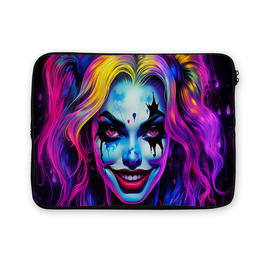 Harley Quinn Blacklight Laptop Sleeve Protective Cover