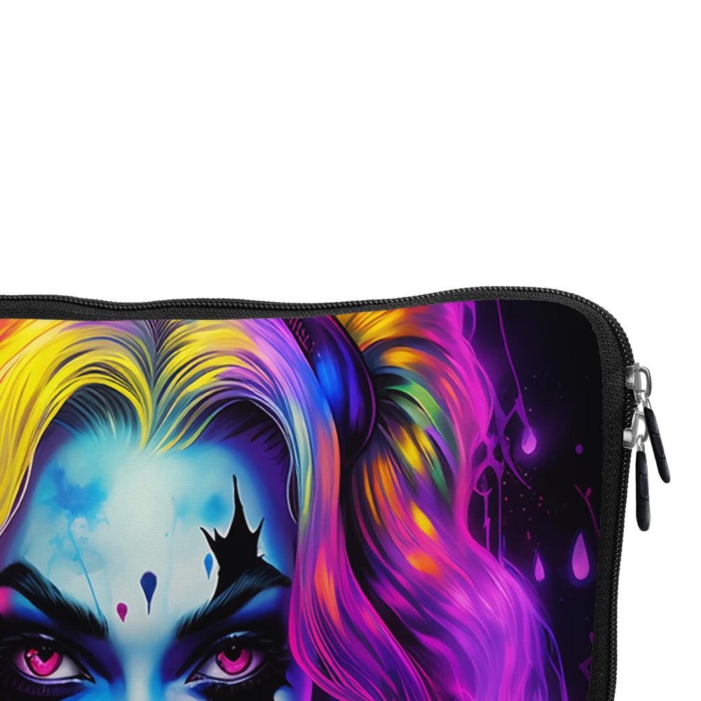 Harley Quinn Blacklight Laptop Sleeve Protective Cover-Oxvistore