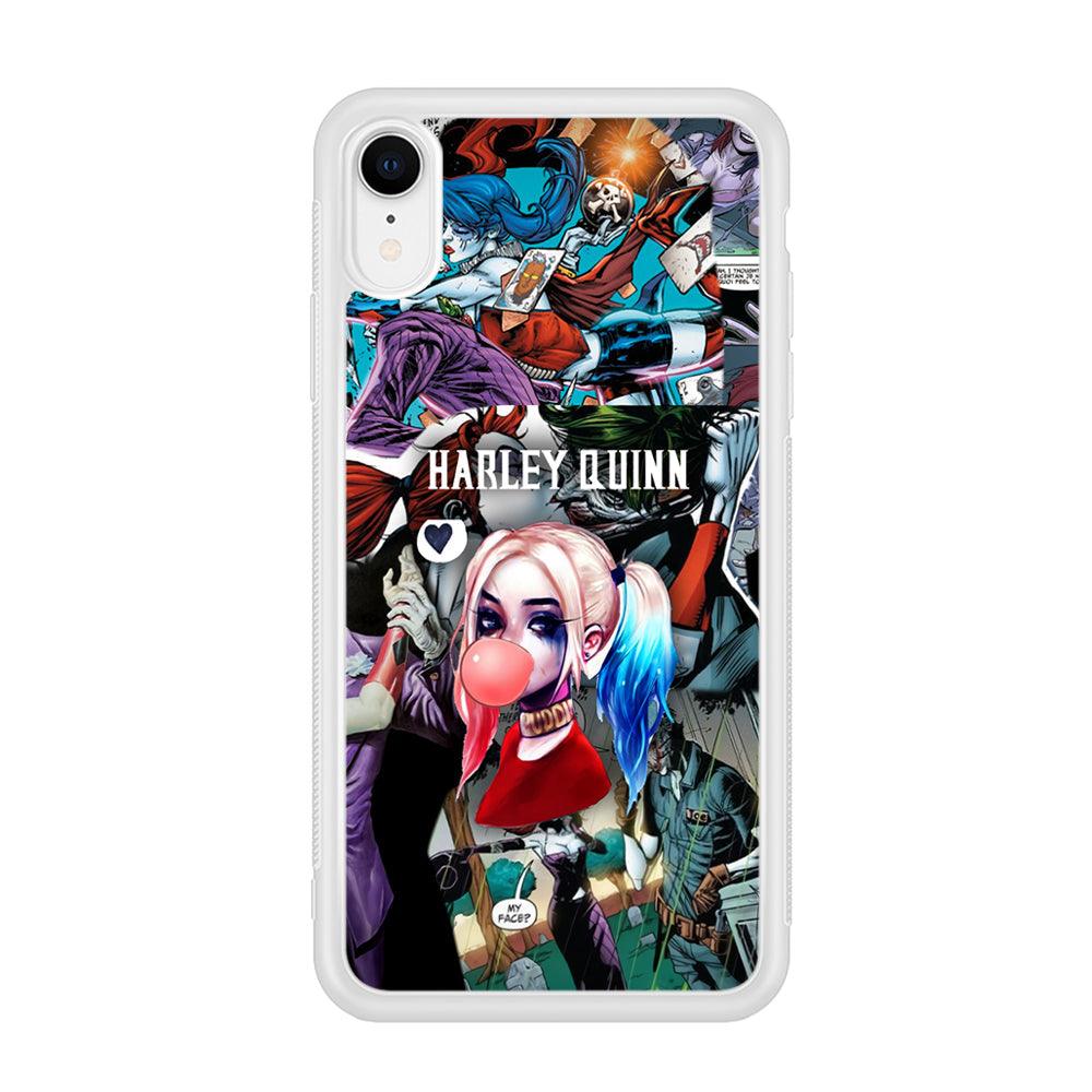 Harley Quinn Bubblegum Boom iPhone XR Case-Oxvistore