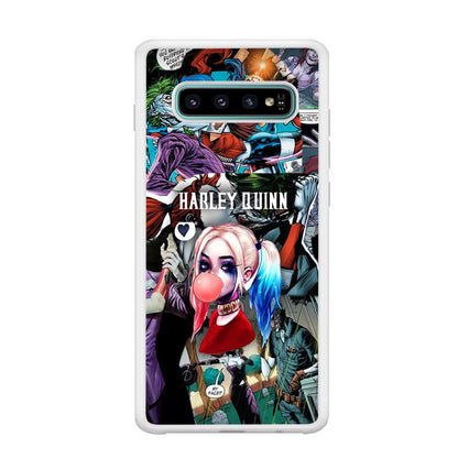 Harley Quinn Bubblegum Boom Samsung Galaxy S10 Plus Case-Oxvistore