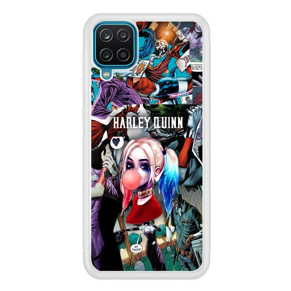 Harley Quinn Bubblegum Boom Samsung Galaxy A12 Case-Oxvistore