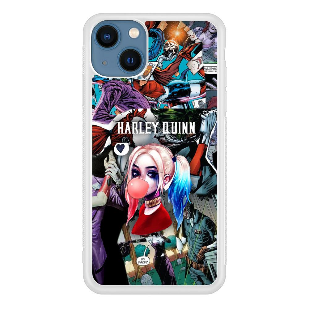 Harley Quinn Bubblegum Boom iPhone 13 Case-Oxvistore