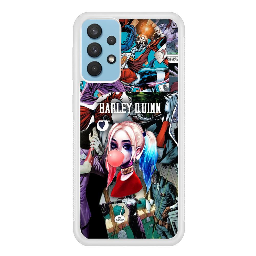 Harley Quinn Bubblegum Boom Samsung Galaxy A32 Case-Oxvistore