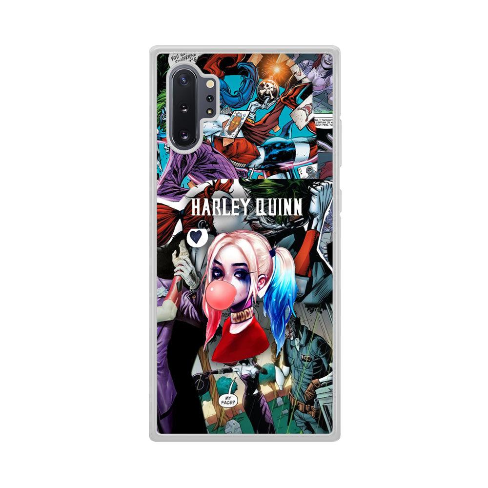 Harley Quinn Bubblegum Boom Samsung Galaxy Note 10 Plus Case-Oxvistore