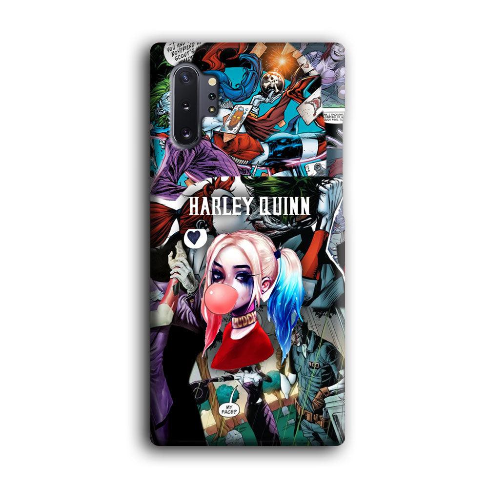 Harley Quinn Bubblegum Boom Samsung Galaxy Note 10 Plus Case-Oxvistore