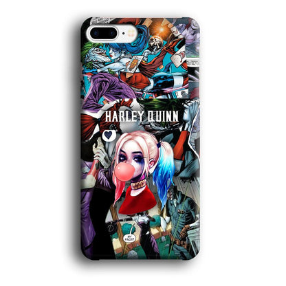 Harley Quinn Bubblegum Boom iPhone 8 Plus Case-Oxvistore