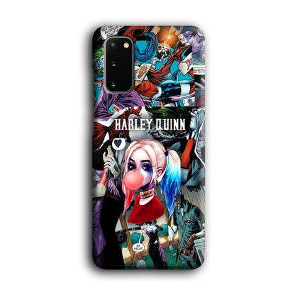 Harley Quinn Bubblegum Boom Samsung Galaxy S20 Case-Oxvistore