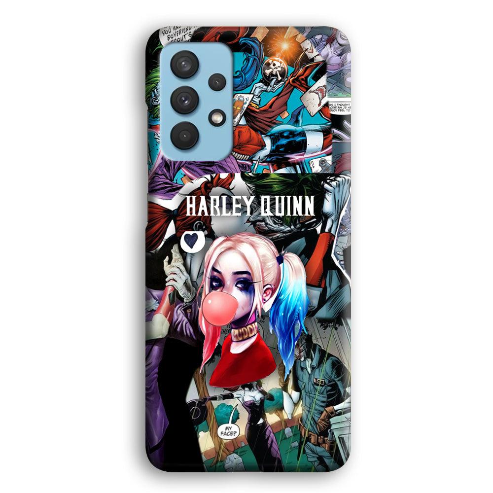 Harley Quinn Bubblegum Boom Samsung Galaxy A32 Case-Oxvistore