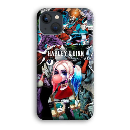 Harley Quinn Bubblegum Boom iPhone 13 Case-Oxvistore