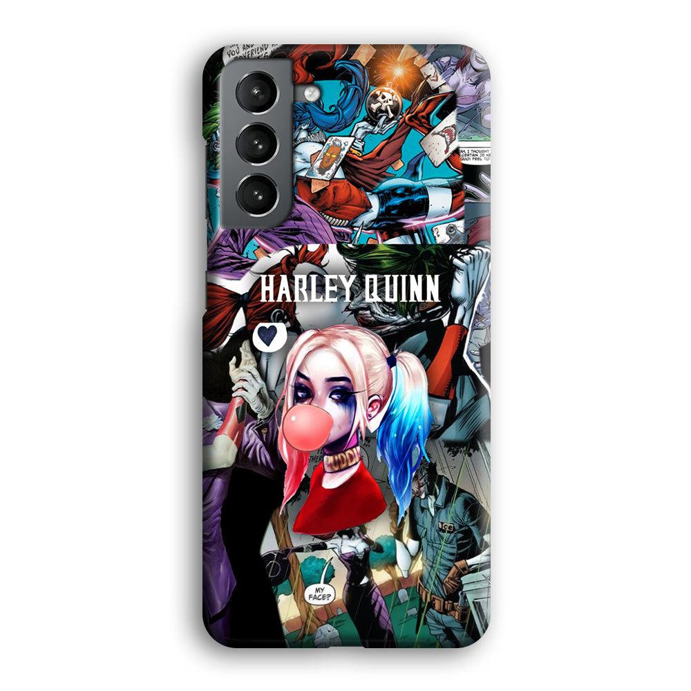 Harley Quinn Bubblegum Boom Samsung Galaxy S21 Case-Oxvistore