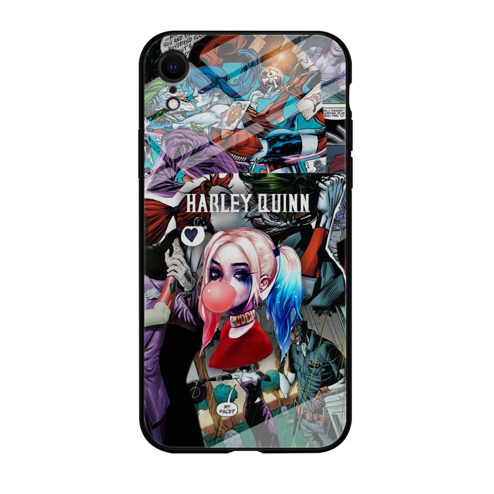 Harley Quinn Bubblegum Boom iPhone XR Case-Oxvistore