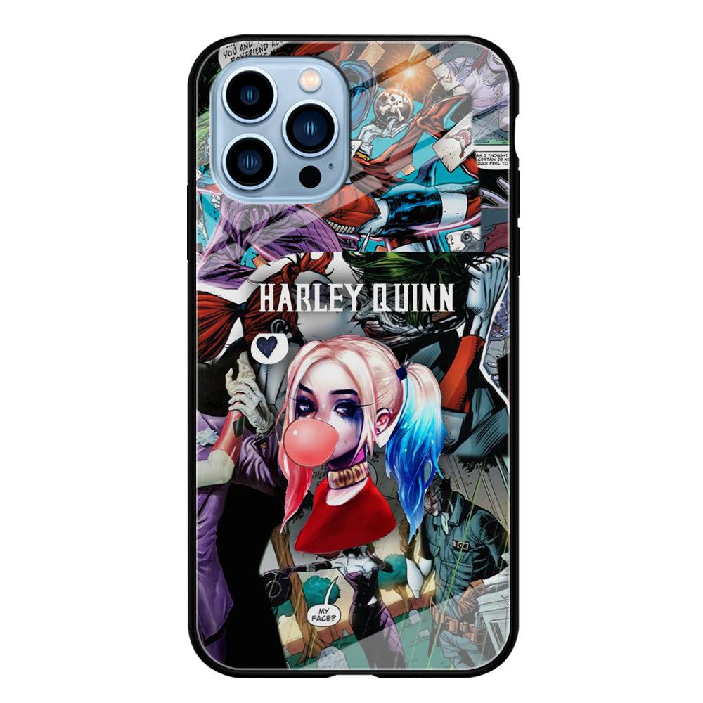 Harley Quinn Bubblegum Boom iPhone 14 Pro Max Case-Oxvistore