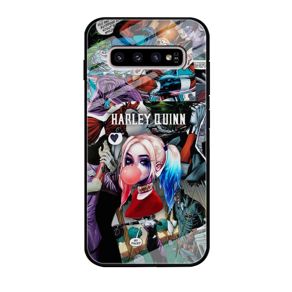 Harley Quinn Bubblegum Boom Samsung Galaxy S10 Plus Case-Oxvistore