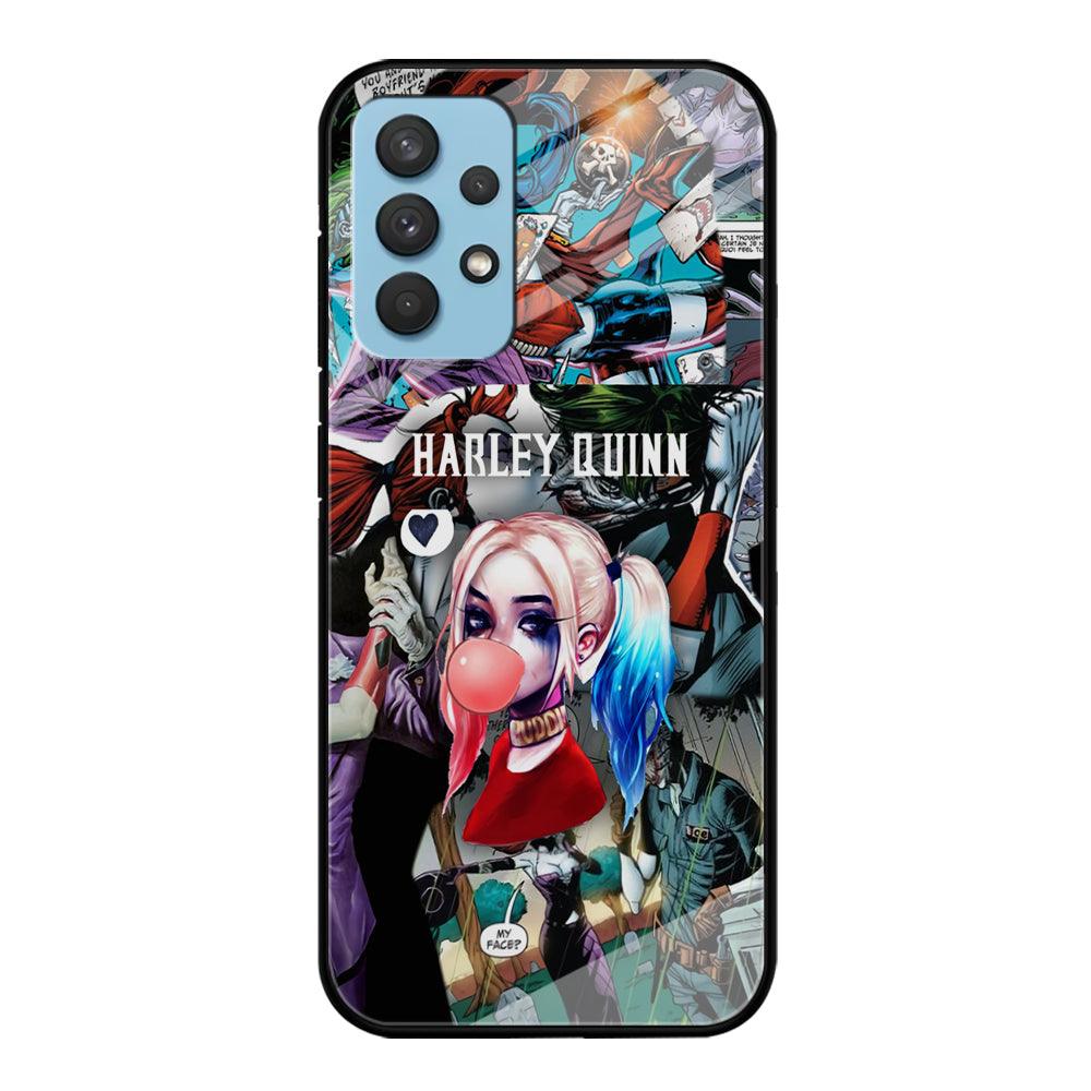 Harley Quinn Bubblegum Boom Samsung Galaxy A32 Case-Oxvistore