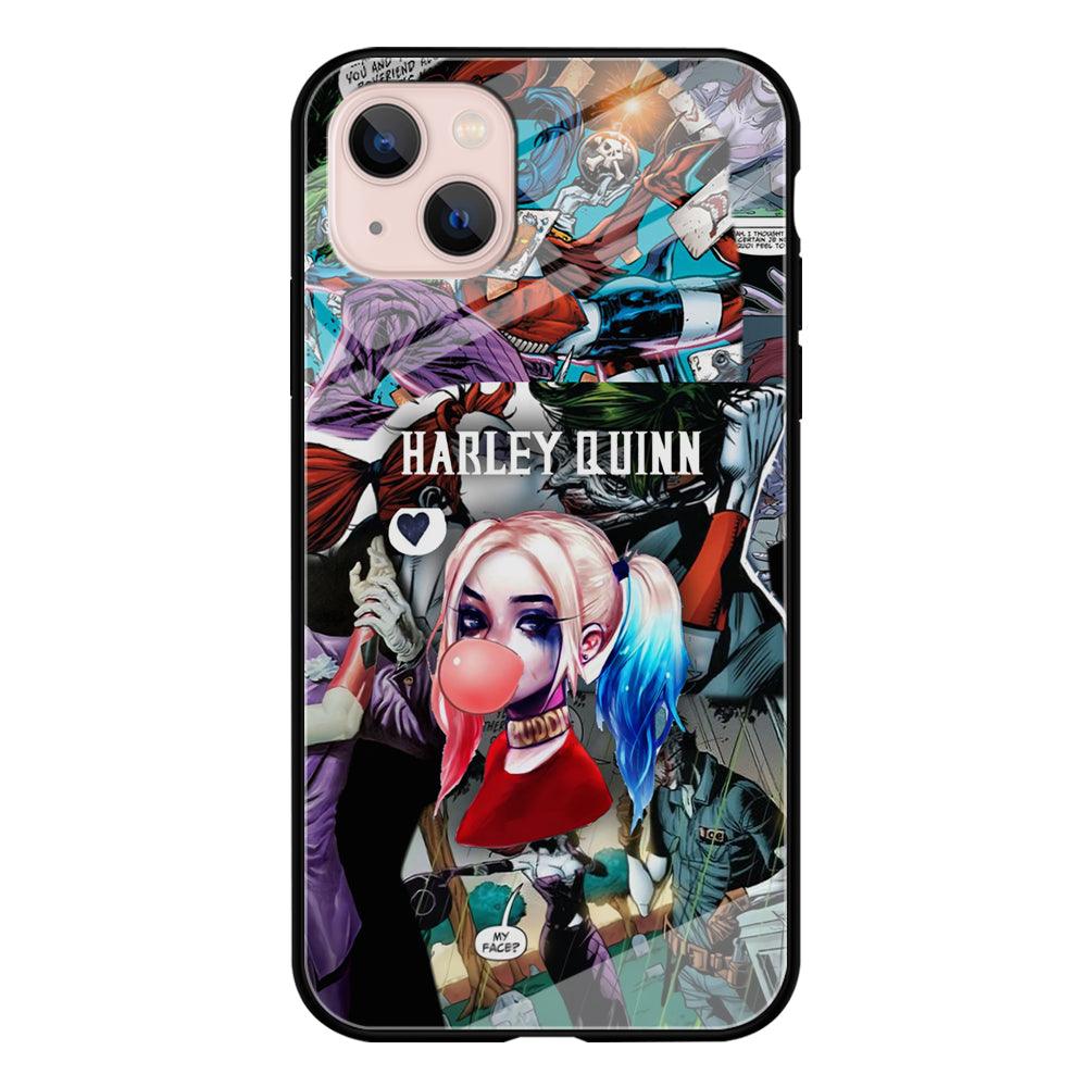 Harley Quinn Bubblegum Boom iPhone 13 Case-Oxvistore