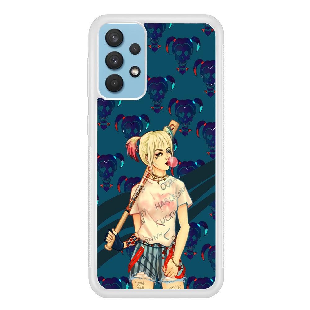 Harley Quinn Moment in Frame Samsung Galaxy A32 Case-Oxvistore