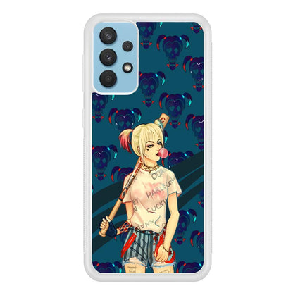 Harley Quinn Moment in Frame Samsung Galaxy A32 Case-Oxvistore