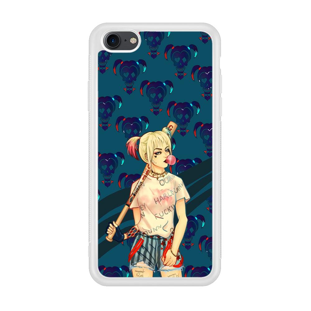 Harley Quinn Moment in Frame iPhone 8 Case-Oxvistore