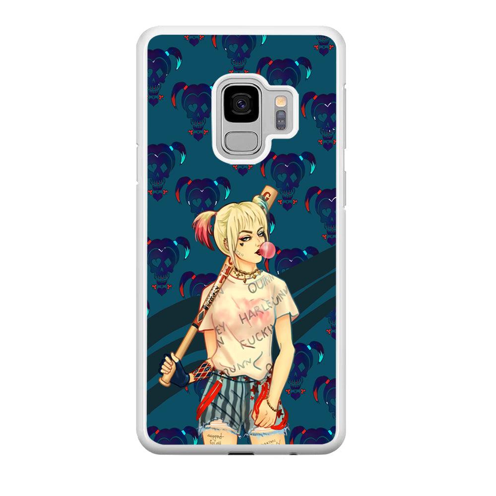 Harley Quinn Moment in Frame Samsung Galaxy S9 Case-Oxvistore