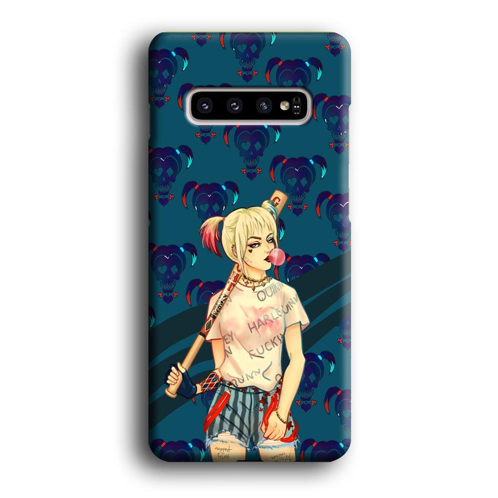 Harley Quinn Moment in Frame Samsung Galaxy S10 Plus Case-Oxvistore