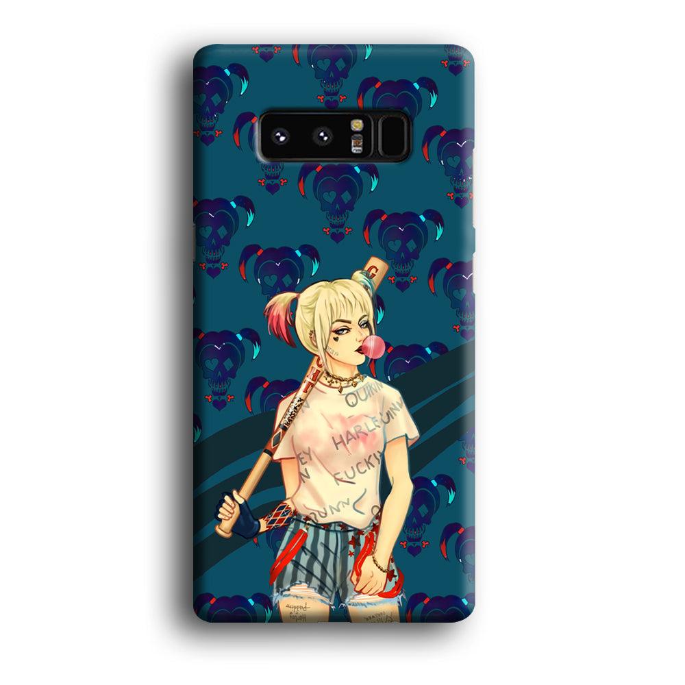 Harley Quinn Moment in Frame Samsung Galaxy Note 8 Case-Oxvistore