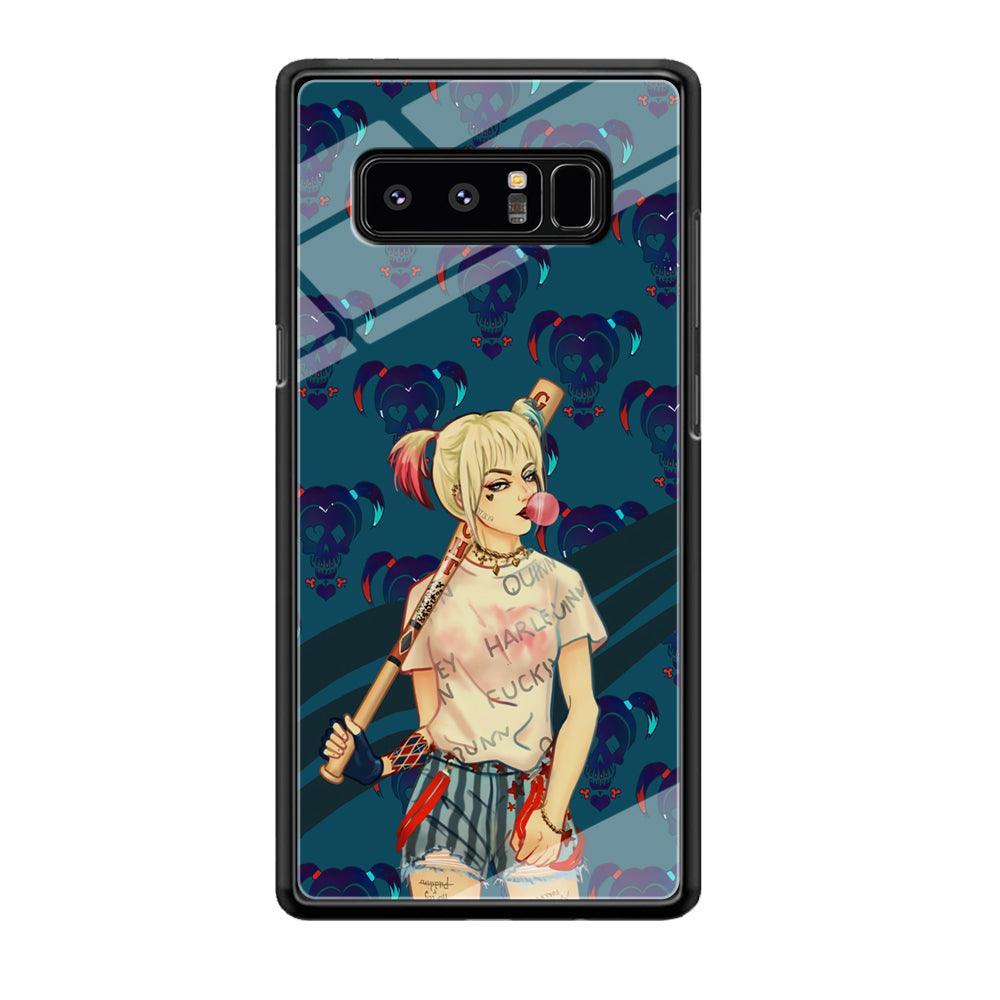 Harley Quinn Moment in Frame Samsung Galaxy Note 8 Case-Oxvistore