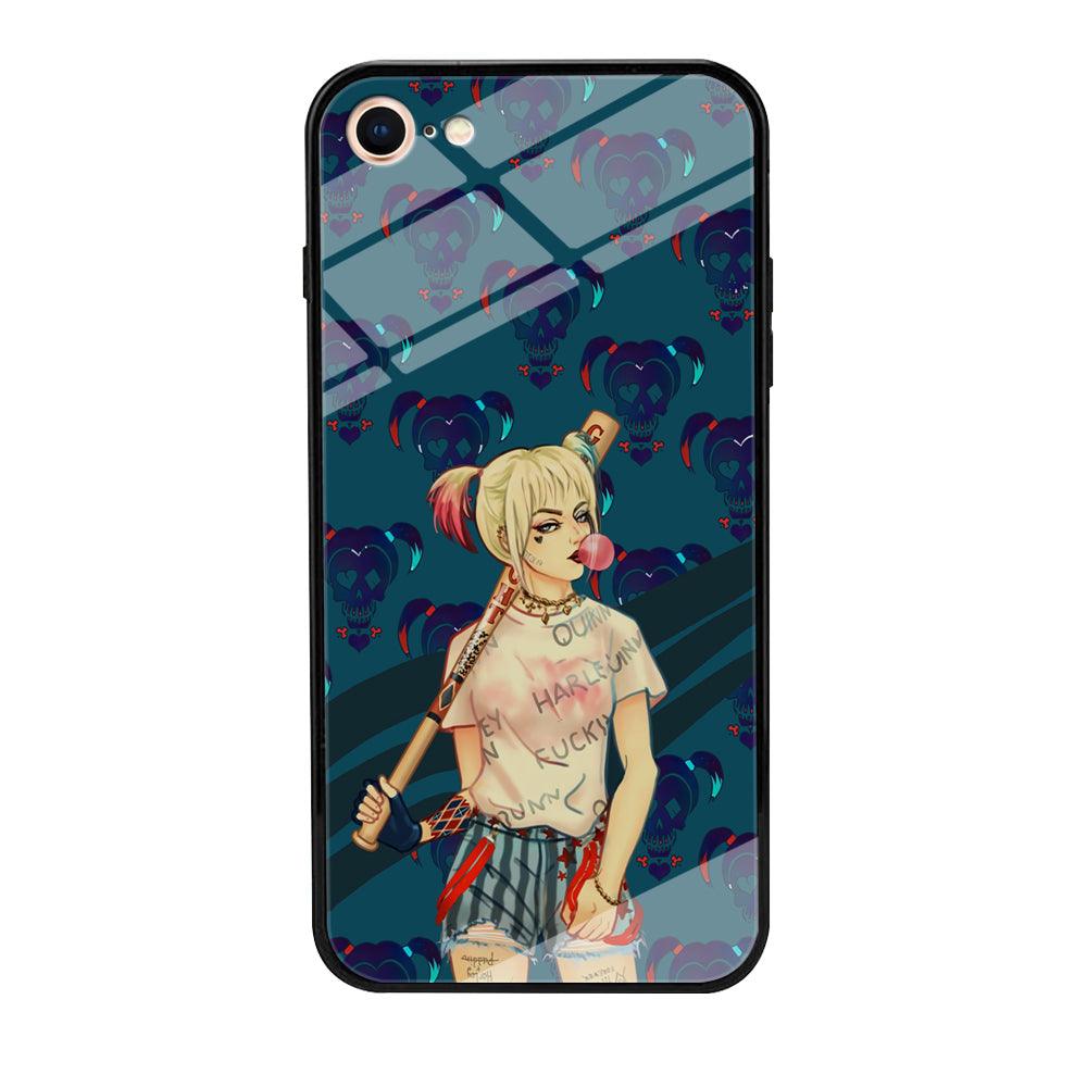 Harley Quinn Moment in Frame iPhone 8 Case-Oxvistore