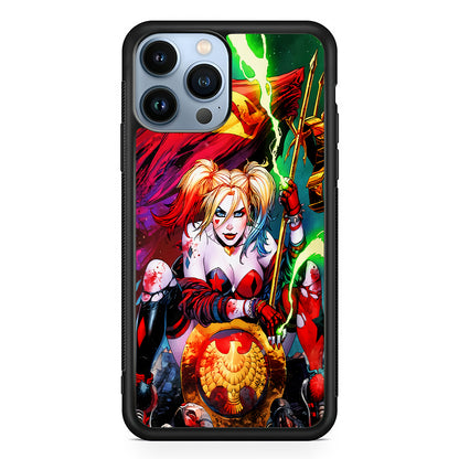 Harley Quinn Superman Flag 2D Rubber Phone Case