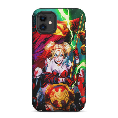 Harley Quinn Superman Flag 2 in 1 Tough Phone Case