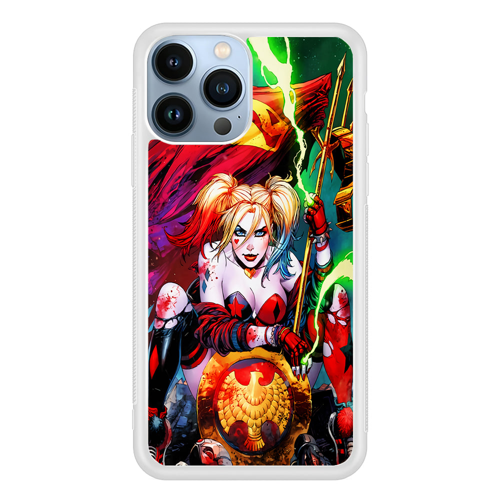 Harley Quinn Superman Flag 2D Rubber Phone Case