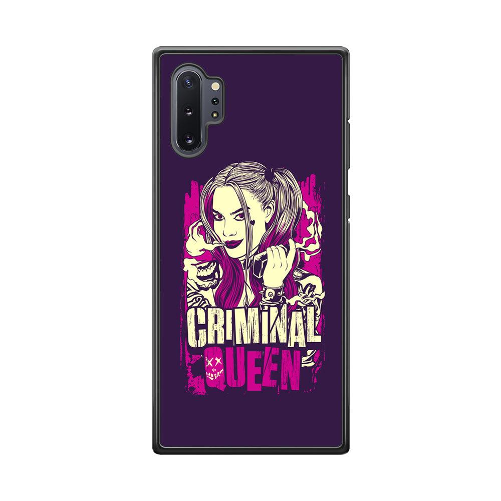 Harley Quinn The Criminal Queen Samsung Galaxy Note 10 Plus Case-Oxvistore