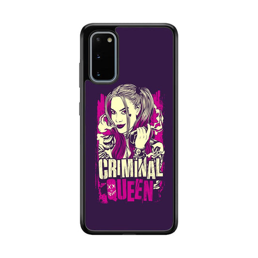 Harley Quinn The Criminal Queen Samsung Galaxy S20 Case-Oxvistore