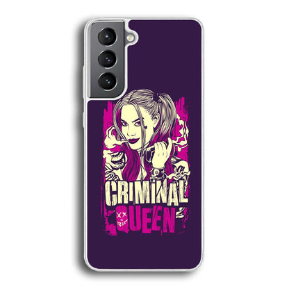 Harley Quinn The Criminal Queen Samsung Galaxy S21 Case-Oxvistore