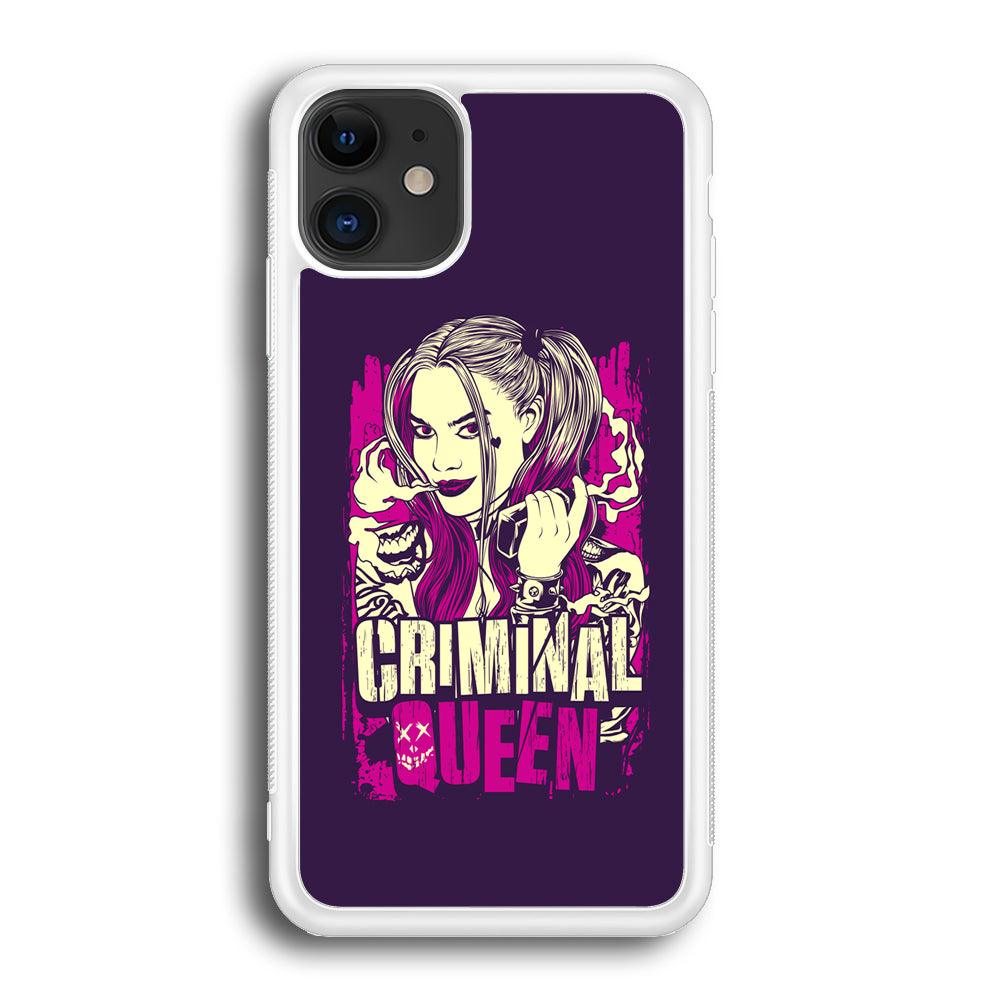 Harley Quinn The Criminal Queen iPhone 12 Case-Oxvistore