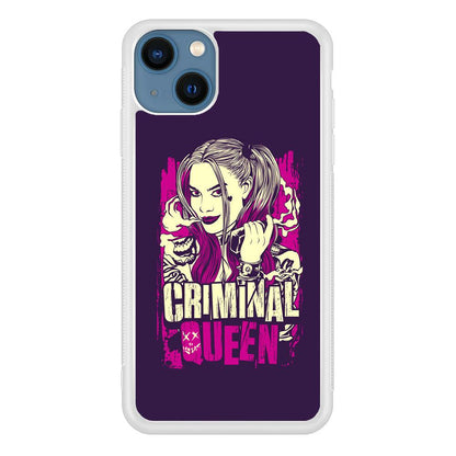 Harley Quinn The Criminal Queen iPhone 15 Plus Case-Oxvistore