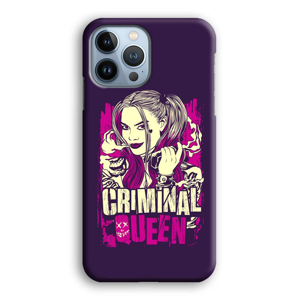 Harley Quinn The Criminal Queen iPhone 13 Pro Case-Oxvistore