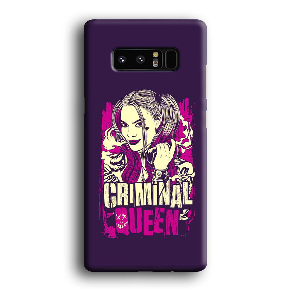 Harley Quinn The Criminal Queen Samsung Galaxy Note 8 Case-Oxvistore