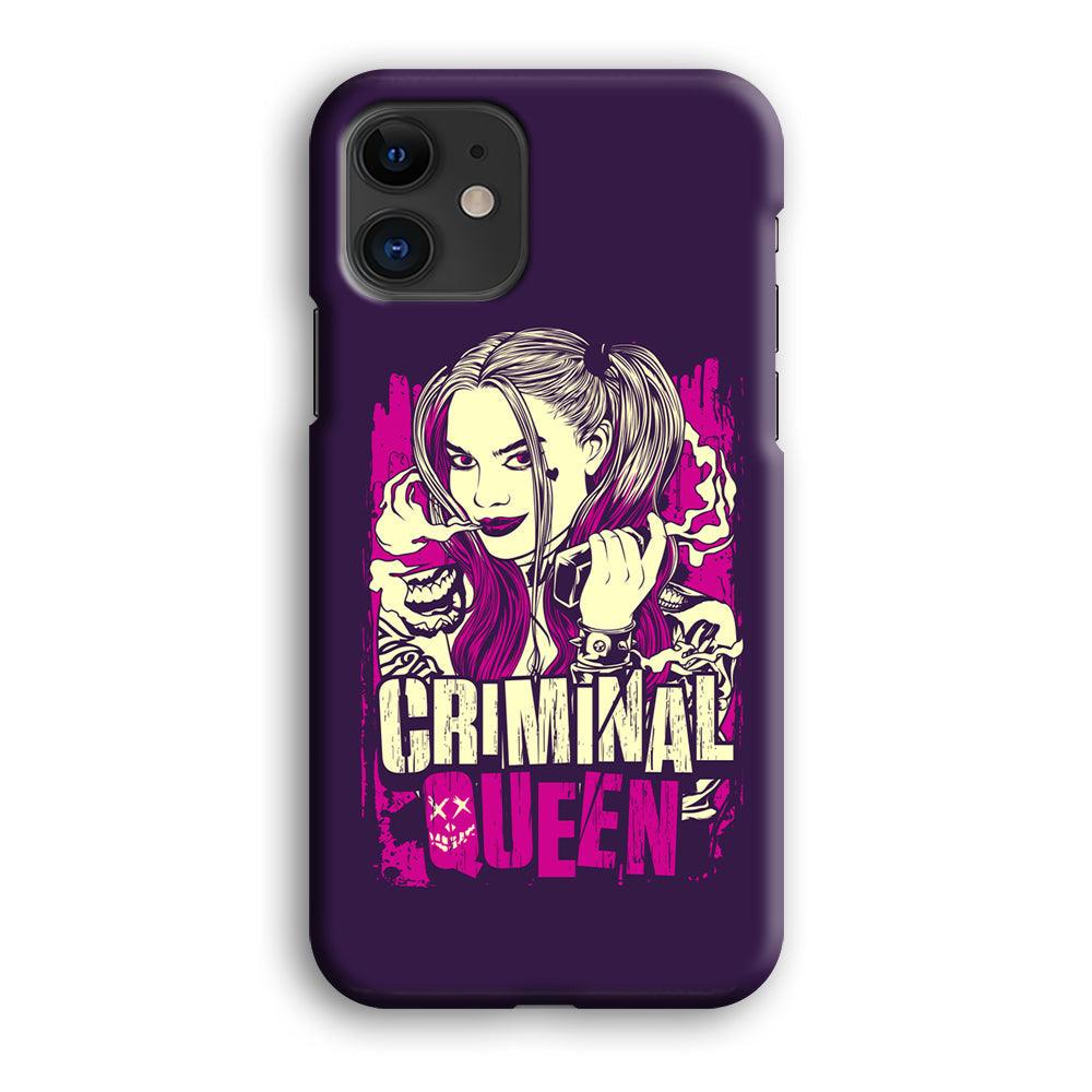 Harley Quinn The Criminal Queen iPhone 12 Case-Oxvistore