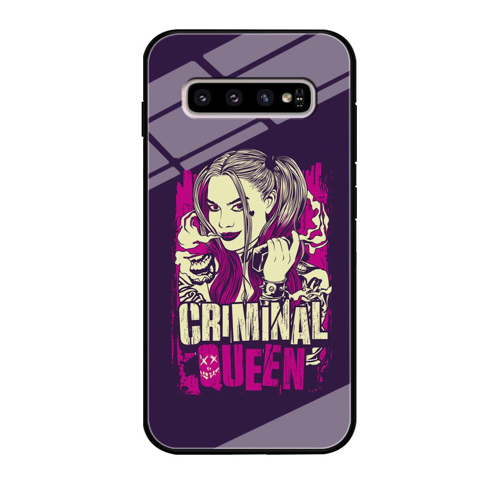 Harley Quinn The Criminal Queen Samsung Galaxy S10 Case-Oxvistore