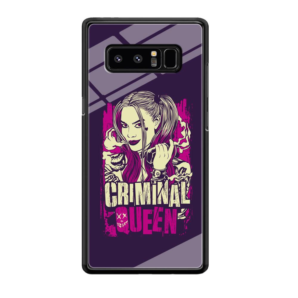 Harley Quinn The Criminal Queen Samsung Galaxy Note 8 Case-Oxvistore