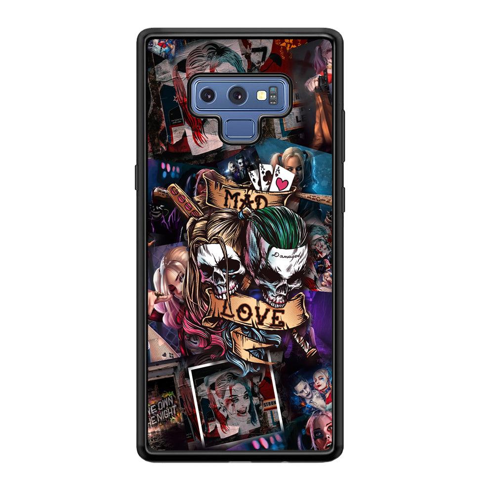 Harley Quinn on Mad Love Samsung Galaxy Note 9 Case-Oxvistore