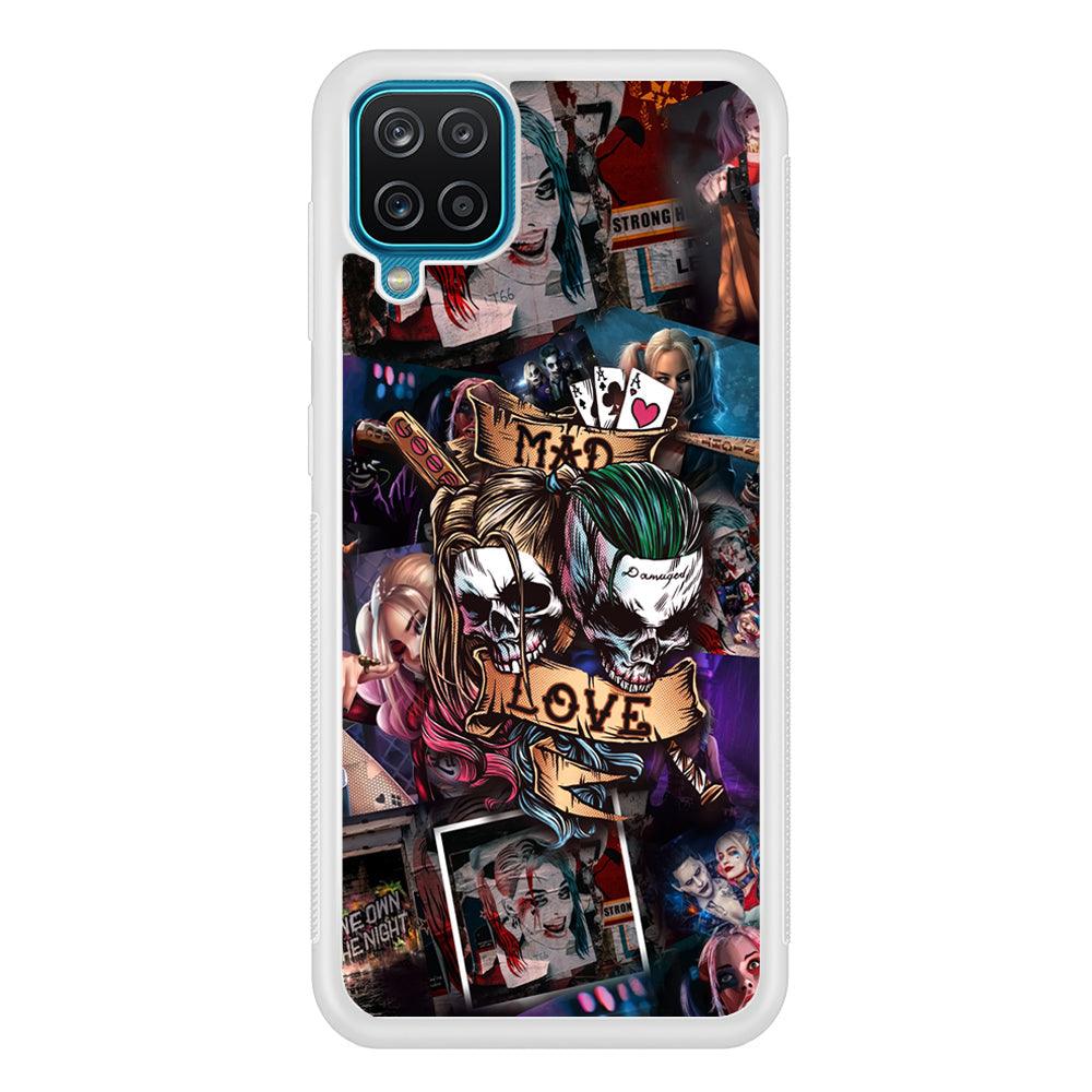 Harley Quinn on Mad Love Samsung Galaxy A12 Case-Oxvistore