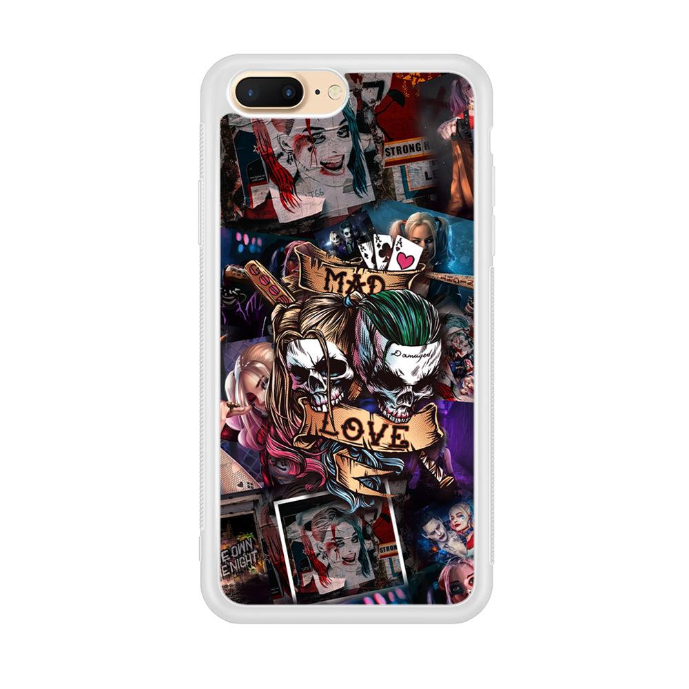 Harley Quinn on Mad Love iPhone 8 Plus Case-Oxvistore