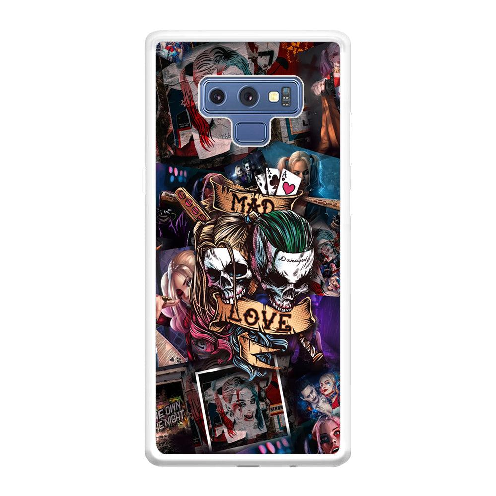 Harley Quinn on Mad Love Samsung Galaxy Note 9 Case-Oxvistore